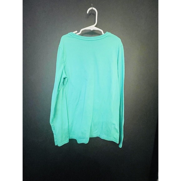 Christmas Long Sleeve Tee “ Things I Love” Girls 10-12 Cat And Jack Green - Picture 3 of 6